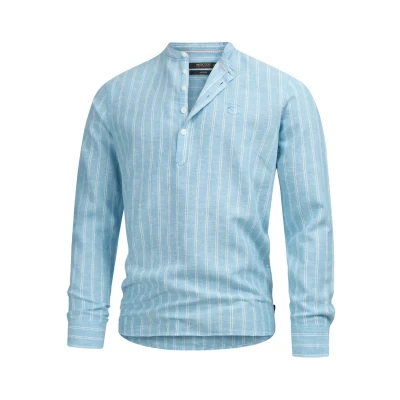Abbildung von Indicode Jeans Hemd, Herren, Größe: Small, Alaska blue