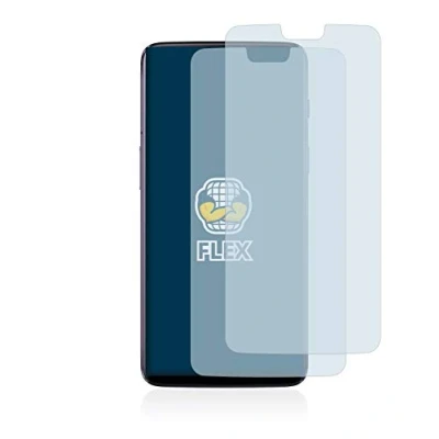 Abbildung von BROTECT 2 Stück Full Cover Schutzfolie für OnePlus 6 Screen Displayschutz Folie [3D Curved, Anti Fingerprint, Kristall Klar]