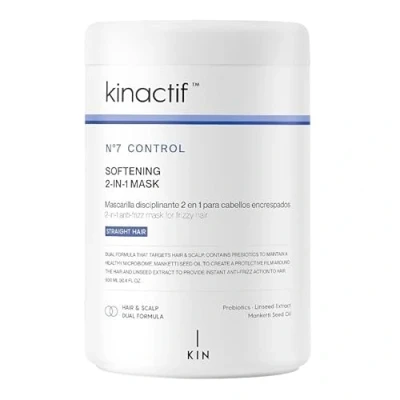 Abbildung von Kin Cosmetics Maske Kinactif No. 7 Softening 2in1 900 ml Für Stumpfes und widerspenstiges haar