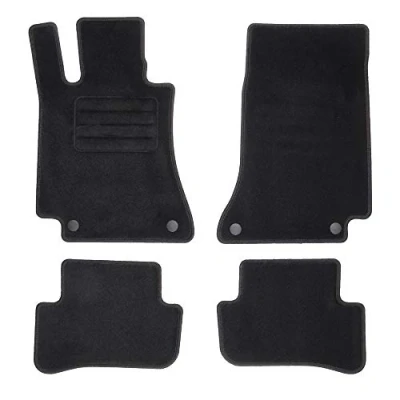 Abbildung von TEXER Textil Fußmatten Passend für Mercedes Benz C Klasse W205 Bj. 2014 Basic