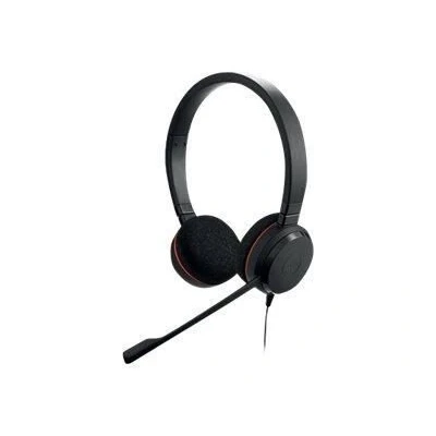 Abbildung von Jabra Evolve 20 USB C MS Stereo Headset Head Band Office/Call Center Black Binaural Volume +