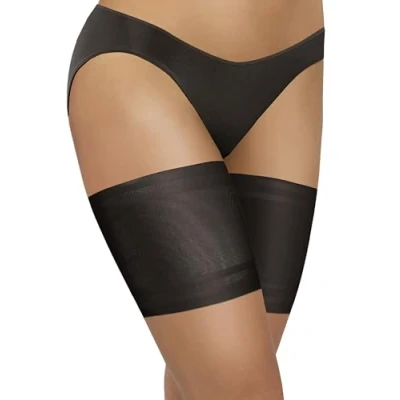 Abbildung von sesto senso Oberschenkelbänder Sexy Elastische Anti reibung mit 4 Silikonstreifen Glatt Schwarz 60 65 M