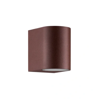 Abbildung von Außenwandleuchte Dion Single, rost, GU10, Aluminium, IP44
