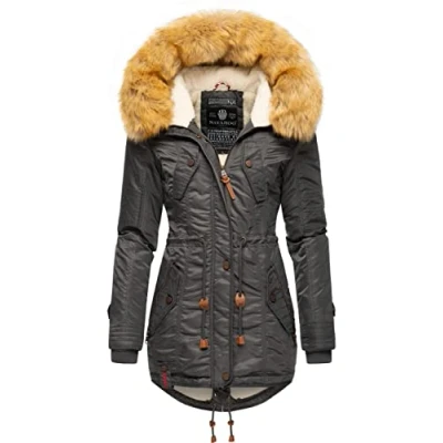 Abbildung von Navahoo LA VIVA Wintermantel, Damen, Größe: XS, Anthracite