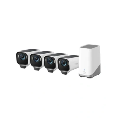 Abbildung von eufyCam S3 Pro 4 Kamera Set Weiß