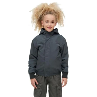 Abbildung von Brandit Übergangsjacke für Kinder, Größe: 122/128, Anthracite