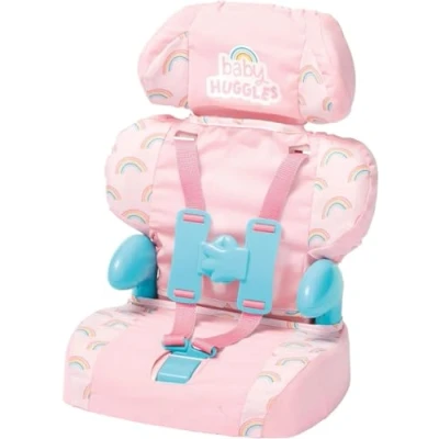 Abbildung von Casdon Toy Car Booster Seat Pink Dolls Suits Up to 46cm In Size