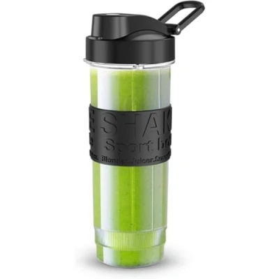 Abbildung von FTSMTK Smoothie Flaschen, Mixer Maker Trinkflasche/Tritan flasche/Wasserflasche 570ml BPA frei für Sport Mini Shake