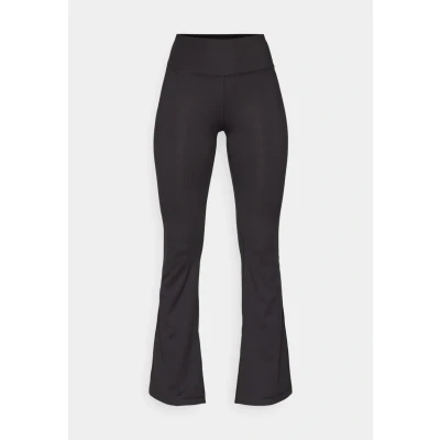 Abbildung von DKNY Balance Compression HIGH Waist Flare PANT SLIT Tights, Damen, Größe: XS, Black