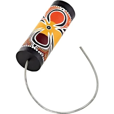 Abbildung von Sonic Energy Thunder Drum Klein Gewitterklang Effekte für Meditation, Klangreisen, Percussion Handbemaltes Instrument, mehrfarbig (TD S)