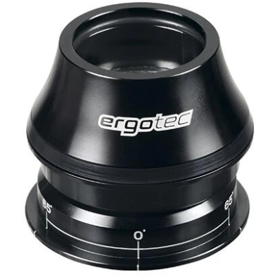 Abbildung von Steuersatz Ergotec A118SAC ES 1 1/8&quot; Semi integriert Mit 65 Lenkerschloss Schwarz