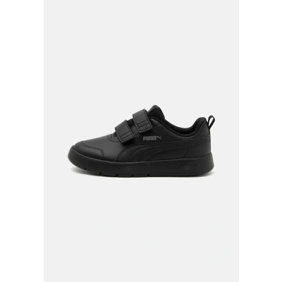 Abbildung von Puma Courtflex Unisex Laufschuh Neutral für Kinder, Größe: 31, Black/cast iron Schuhe