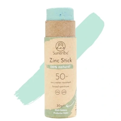 Abbildung von Suntribe Natural Mineral ZINC SUN Stick SPF 30 Sonnenschutz, Größe: g, Mint green