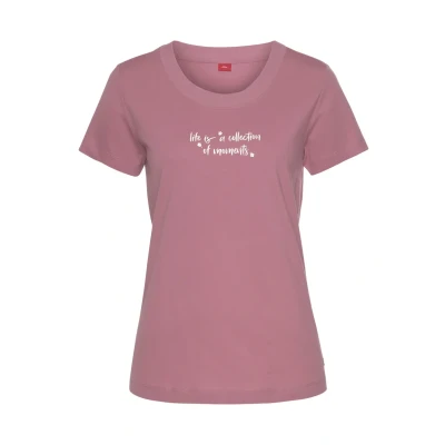 Abbildung von s.Oliver Damen Ak 142 45 Pyjamaoberteil, Altrosa, 32 34 EU