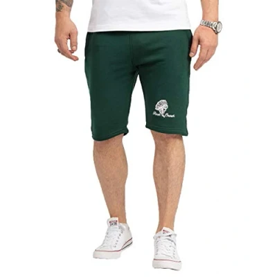 Abbildung von Rock Creek Herren Sweat Shorts Jeansshorts Denim Short Kurze Hose Herrenshorts Sommer Sweatshort Stretch Bermudas H 273 Grün 3XL