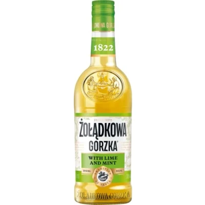 Abbildung von Zoladkowa Gorzka Limette Minze 0,5 L/Rzeska Limonka Mieta 30% Vol.
