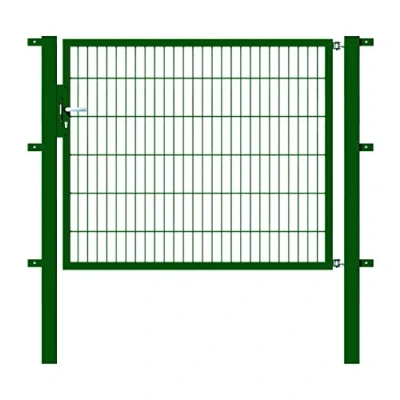 Abbildung von Alberts 647438 Einzeltor Flexo mit Zubehör verschiedene Breiten und Höhen grün Breite 150 cm Höhe 120