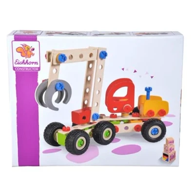 Abbildung von Eichhorn Konstruktionsspielsteine Constructor, Harvester, (140 St), Made in Germany, FSC® schützt Wald weltweit
