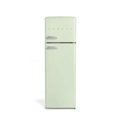 Abbildung von CREATE / FRIDGE STYLANCE TOP/Kühlschrank Kombi Pastellgrün/Design und Stil Retro Vintage, 245L, Gefrierschrank, 3 Regale