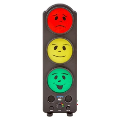 Abbildung von Compra Lernspielzeug Lärm Ampel PRO Grundschule Bibliothek Lehrer Bedarf Ampelsystem