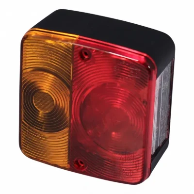 Abbildung von Rückleuchte Radex Serie 3002 universal Kabelhülse anschluss TrailerPlus Anhängerersatzteile