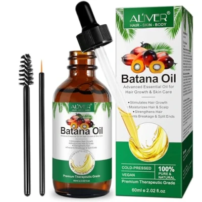 Abbildung von Batana Oil For Hair Growth, 60Ml Organic Healthy Hair, Growth Oil, Scalp Care, 100% Natural, Promotes Suitable Both Men And Women
