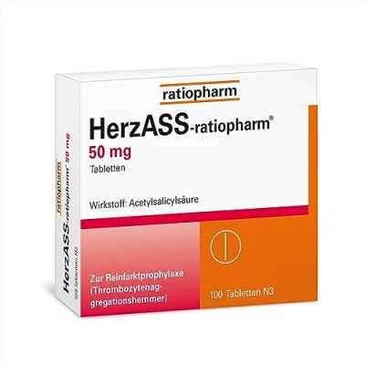 Abbildung von HerzASS ratiopharm 50 mg 100 St