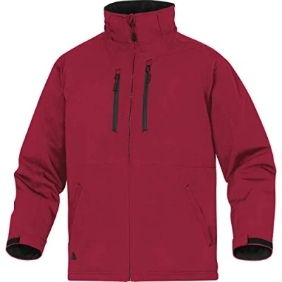 Abbildung von Deltaplus MILT2ROGT Parka Aus Polyester / Elasthan Wasserdicht Und Winddicht, Rot, Größe L
