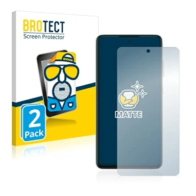Abbildung von BROTECT Entspiegelungs Schutzfolie für Samsung Galaxy A52 / 5G (2 Stück) Matte Displayschutz Folie, Anti Reflex, Fingerprint