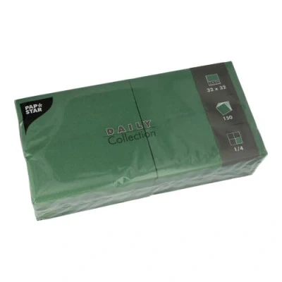 Abbildung von PAPSTAR Servietten 32,0 x cm 2 lagig grün