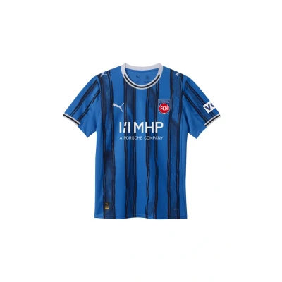 Abbildung von Puma FC Heidenheim 25/26 Auswärtstrikot Herren Mit Striped Ignite Blue/Navy Größe: M