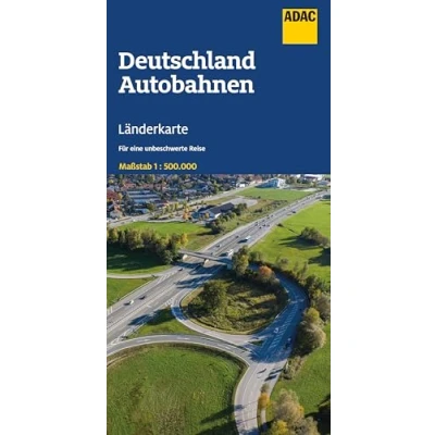 Abbildung von ADAC Länderkarte Deutschland Autobahnen 1:500.000