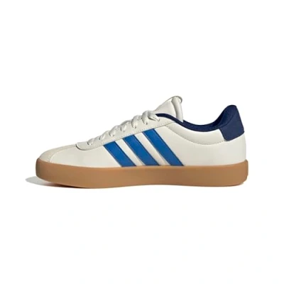 Abbildung von adidas Vl Court 3.0 Shoes Herren Schuhe, Core White Bright Royal Dark Blue, 43 1/3 EU