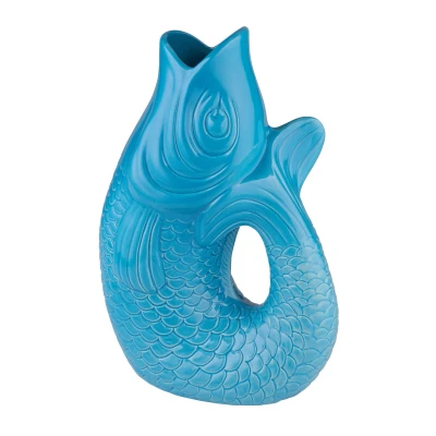 Abbildung von Giftcompany Monsieur Carafon Vase / Karaffe Fisch L lagoon 2,7l