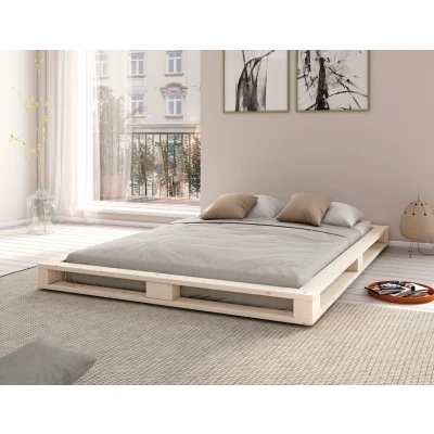 Abbildung von Home affaire Palettenbett &quot;&quot;PALO &quot; BESTSELLER&quot;, Bodenbett, zertifiziertes Massivholz (Kiefer)