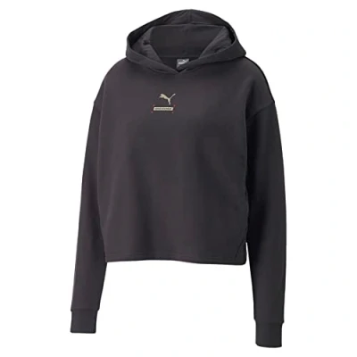Abbildung von PUMA Damen Better Hoodie FL Sweat, Schwarz (Phantom Black), M