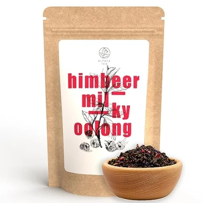 Abbildung von Alpaca Tea loser Oolong Tee wiederverschließbar (Himbeer Milky Oolong, 500g)