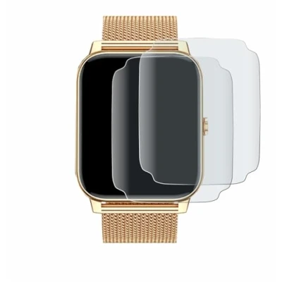 Abbildung von BROTECT Full Cover Schutzfolie Matt für zhizhi Smartwatch P90 1.85&quot; (2 Stück) Screen Displayschutz Folie, 3D Curved, Anti Reflex