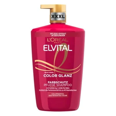 Abbildung von L&#039;ORÉAL PARIS Haarshampoo Elvital Shampoo Color Glanz