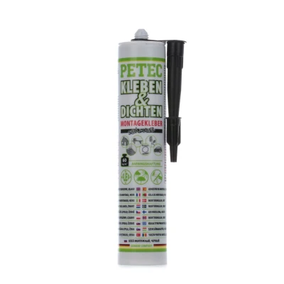 Abbildung von PETEC 94729 Universalklebstoff 40C +100C schwarz 290