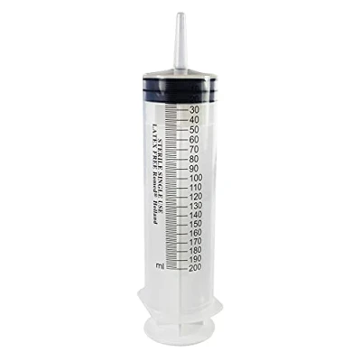 Abbildung von Romed Einwegspritze Wund &amp; Blasenspritze, 200 ml, 3 teilig, mit Luer Ansatz, (1 St)