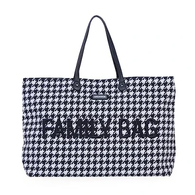 Abbildung von Childhome, Family Bag, Wickeltasche, Reise /Wochenendtasche, großes Fassungsvermögen, abnehmbare Tasche inklusive, Hahnentritt