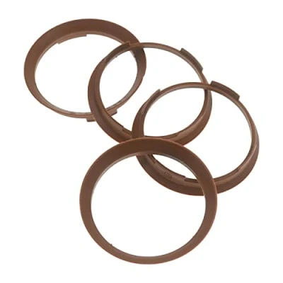 Abbildung von 4X Zentrierringe 70,4 x 65,1 mm Hellbraun Felgen Ringe Made in Germany