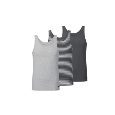 Abbildung von Babista 3ER PACK Unterhemd/shirt, Herren, Größe: Large, Grau