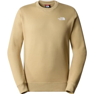 Abbildung von The North Face Simple DOME CREW Sweatshirt, Herren, Größe: XL, Khaki/stone