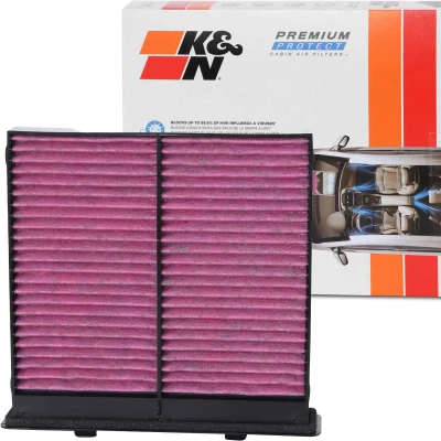 Abbildung von K&amp;N Filters DVF5058 Innenraumfilter Aktivkohlefilter 235 57 quadratisch SUBARU: Forester III, IV, Impreza III Schrägheck