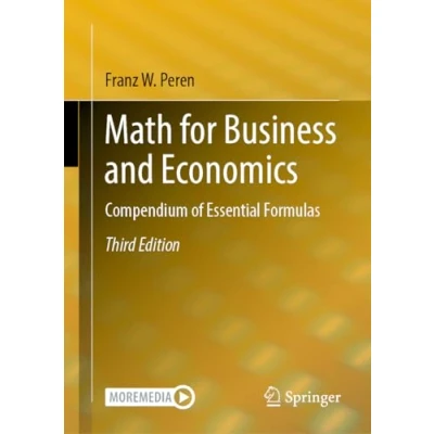 Abbildung von Math for Business and Economics: Compendium of Essential Formulas