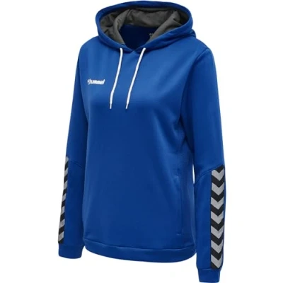 Abbildung von Hummel Hmlauthentic Kapuzenpullover, Damen, Größe: XL, True blue