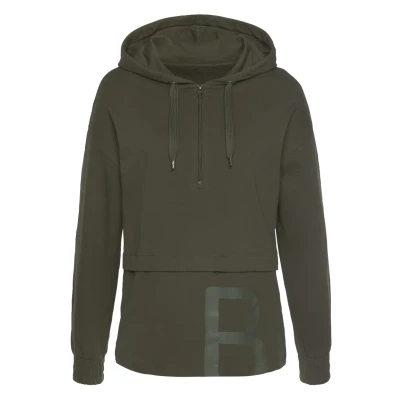 Abbildung von Bench Kapuzenpullover, Damen, Größe: 48/50, Dunkelgrün