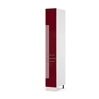 Abbildung von Vicco Hochschrank Fame Line, Bordeaux Hochglanz/Weiß, 30 cm